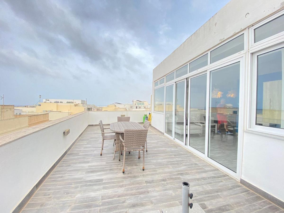 Penthouse "Maltese Scent" Daire Mellieħa Dış mekan fotoğraf