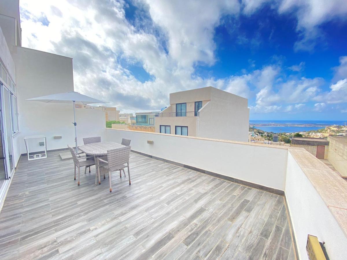 Penthouse "Maltese Scent" Daire Mellieħa Dış mekan fotoğraf